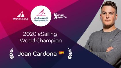 Joan Cardona campeón mundial de eSailing