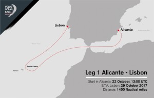 La Etapa 1 de la Volvo Ocean Race pasará por Porto Santo