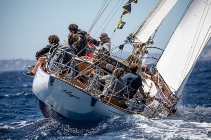 La Illes Balears Clssics de barcos de época en agosto