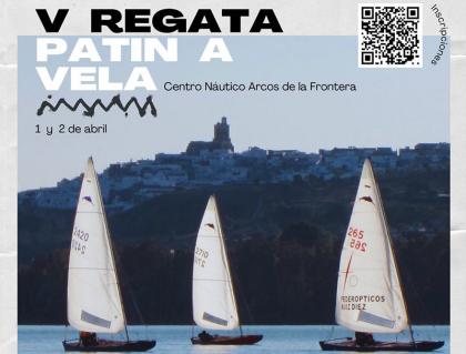 La V Regata Patín a Vela y Trofeo Lago de Arcos Vela Radio Control