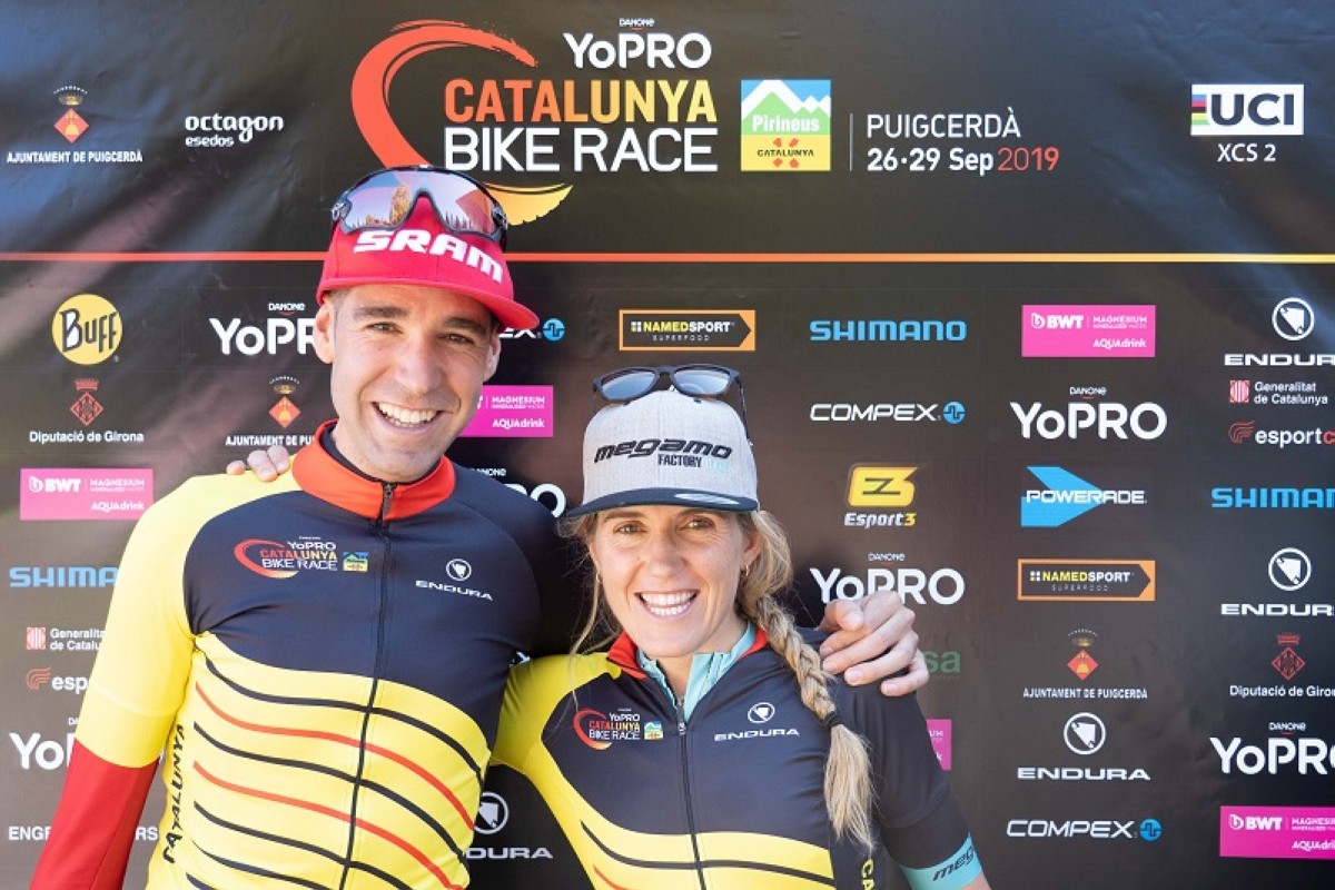  David Valero y Clàudia Galicia se llevan la tercera YoPRO Catalunya Bike Race 