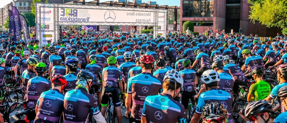  El Santuario de Urkiola espera el paso de la V Gran Fondo BIBE Transbizkaia