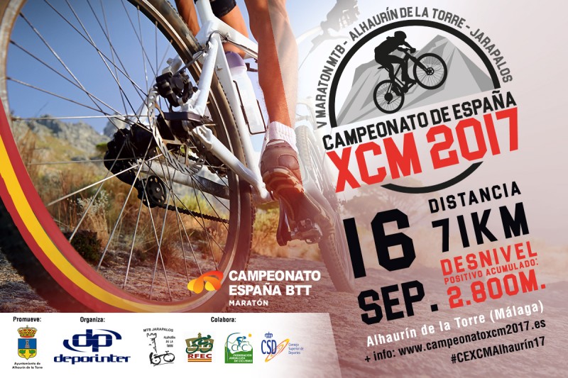  Inscripciones para el Campeonato de España XCM 2017