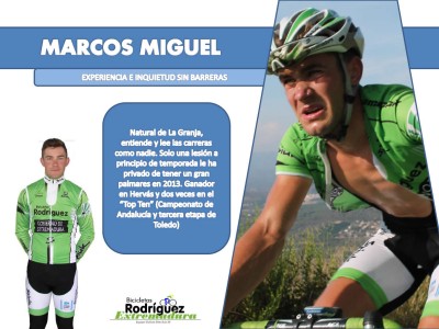  Marcos Miguel Vivas décimo hombre en el Bicicletas Rodriguez Ext.