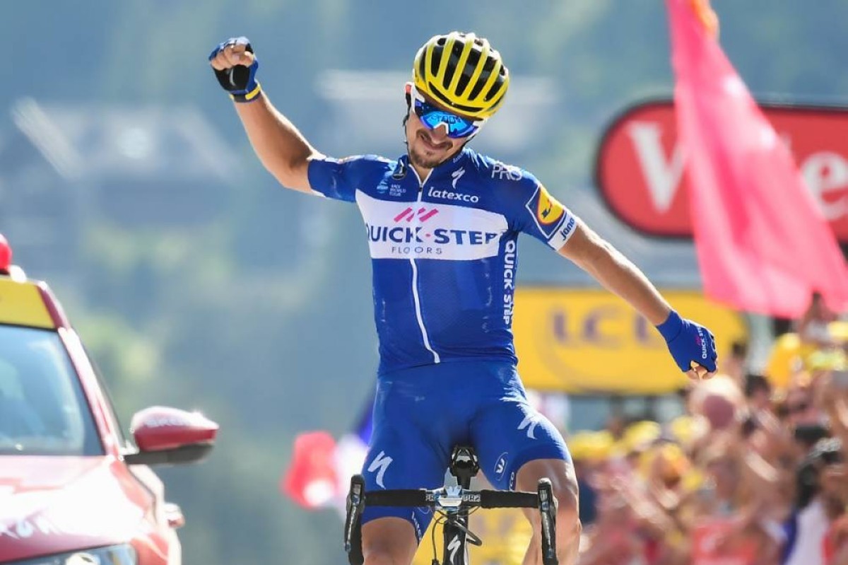  Recital de Alaphilippe en la primera etapa de montaña del Tour 2018