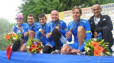 Europeos de MTB en Moscú: España décima en el Team Relay