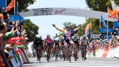 Andre Greipel ya tiene 13 victorias en el Santos Tour Down