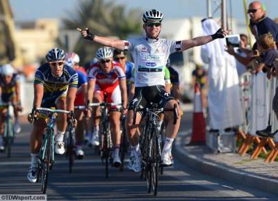 Triplete de Mark Cavendish en Qatar