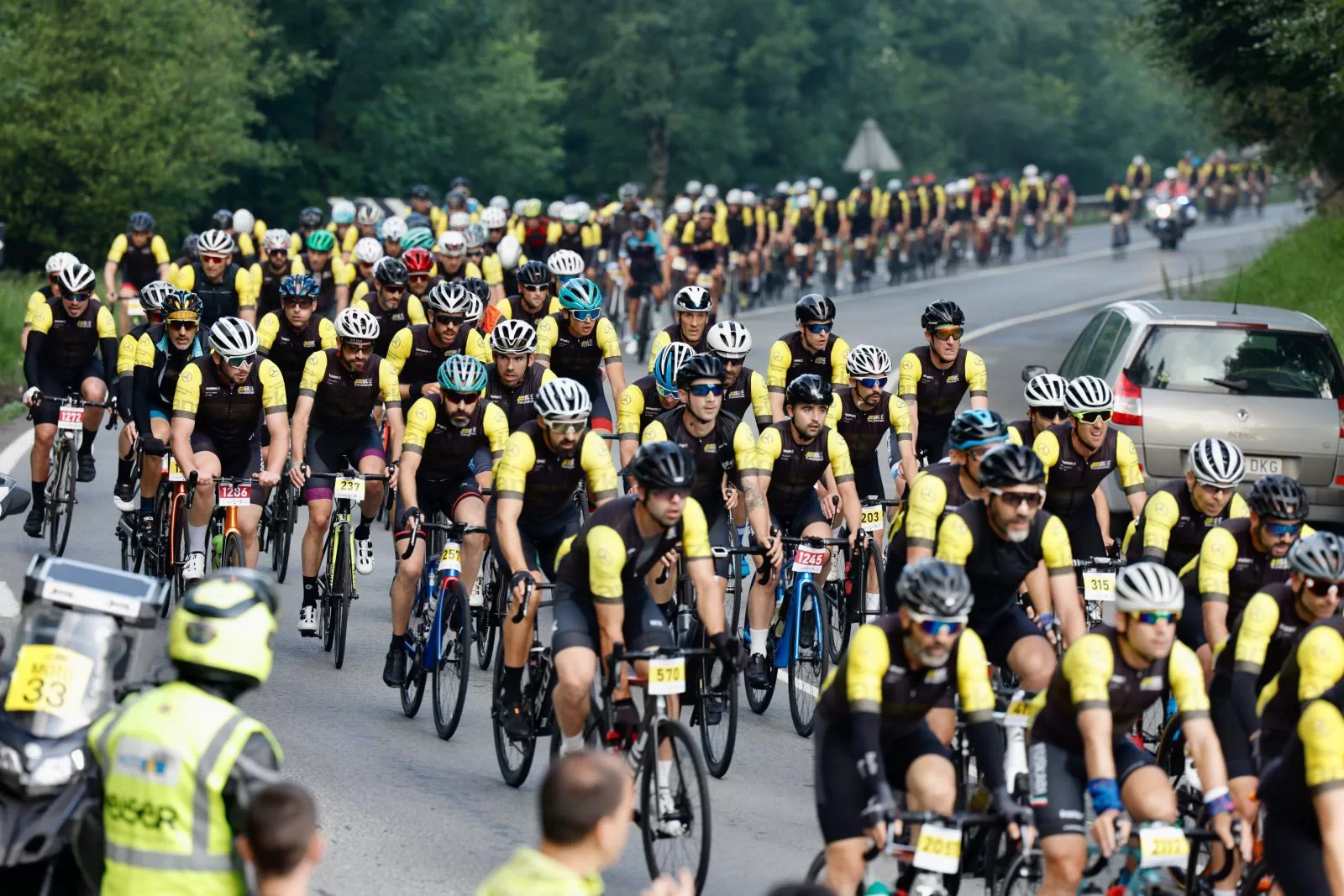 1150 cicloturistas tomarán parte en una nueva edición de la Gran Fondo BIBE Transbizkaia