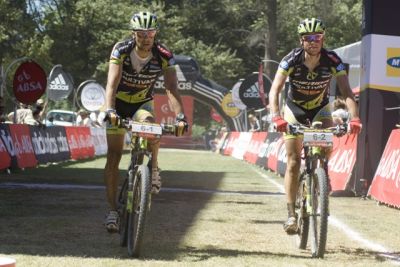 Jose Antonio Hermida ha pasado ya las 3 primeras etapas de la Cape Epic