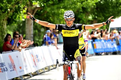 Sergio Pérez primero en la  Puertos de la Ribagorza