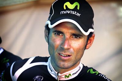 Alejandro Valverde cuarto en Stirling