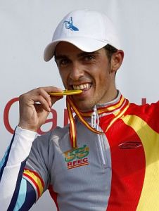 Alberto Contador se empleará a fondo en la crono