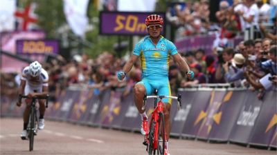 Alexander Vinokurov medalla de oro en Londres 2012