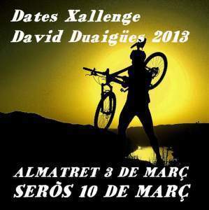 Una nueva edición de la Xallenge David Duaigües