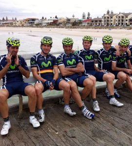 El Team Movistar ya se encuentra en Australia