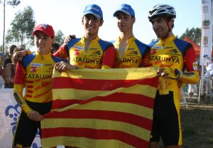 Nacionales BTT: Cataluña ganó el Team Relay