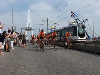Tour de Francia: Euskaltel Euskadi en Rotterdam 