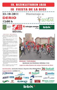 Todo preparado para la fiesta de la bicicleta