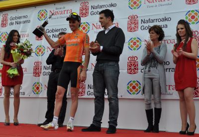 El Euskaltel con su equipo de gala en el GP Miguel Indurain