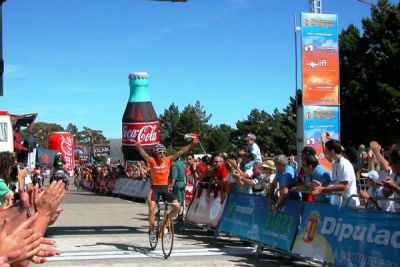 Igor Antón prepara la Vuelta 2012 en Burgos