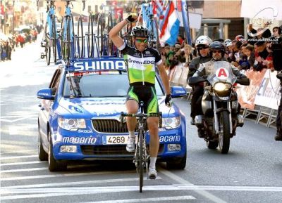Segunda victoria de Albasini en La Volta 2012
