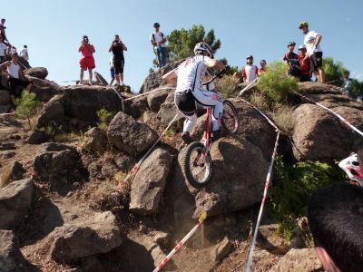 Abel Mustieles, campeón europeo de trial