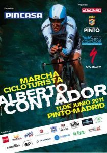  11 de junio: Primera Marcha Cicloturista Alberto Contador