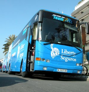 Concentración del Liberty Seguros-Würth para el Tour de Francia