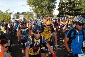 La maratón del Festibike, con más de mil personas