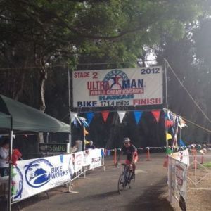 Ultraman: Josef Ajram finaliza los 276km. de bicicleta