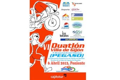 VI Duatlón Villa de Gijón el 6 de Abril