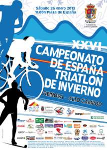 Todo preparado para el campeonato de España de Triatlón de Invierno