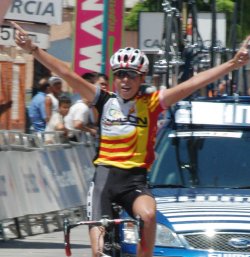 Maribel Moreno, campeona de España en ruta