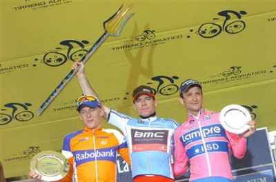Cadel Evans logra la Tirreno Adriatico