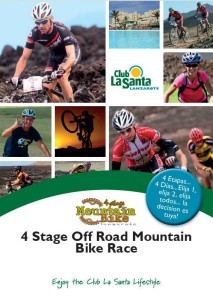 4 Stage MTB Lanzarote, Cuatro carreras a lo largo de 4 días