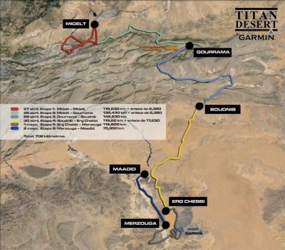 425 titanes buscan la gloria en la Titan Desert by GARMIN 2014