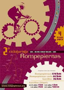 II Marcha Cicloturista Rompepiernas este sabado