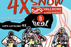 Vuelve el 4X Snow BTT  más espectacular en VALLNORD