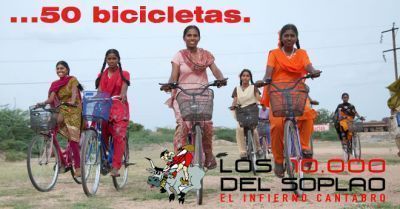 Iniciativa Una pedalada, Una bicicleta: ¡Ya tenemos 50 bicicletas!