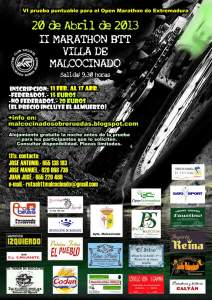 II Maratón BTT Villa de Malcocinado
