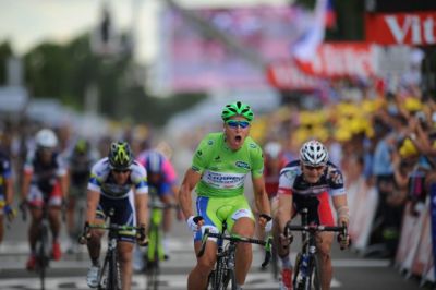 Triplete para Peter Sagan en el tour 2012