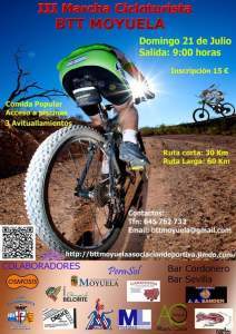 III Marcha Cicloturista BTT Moyuela
