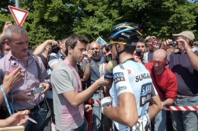 Alberto Contador: Es un día muy duro para el ciclismo