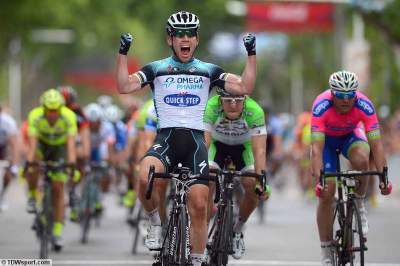 Mark Cavendish gana la primera en el Tour de San Luis