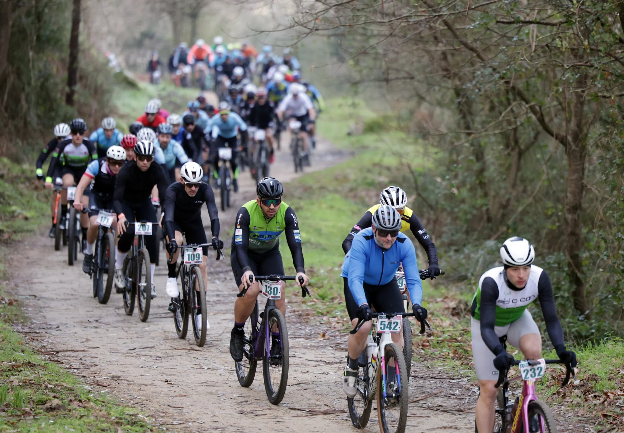 600 ciclistas desafían el nuevo reto de A Gran Bikedada 2026 600 ciclistas desafían el nuevo reto de A Gran Bikedada 2026