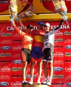 Alberto Contador logra dos medallas en los Campeonatos de España