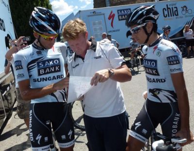 Tour de Francia:  Alberto Contador preparado para el Galibier