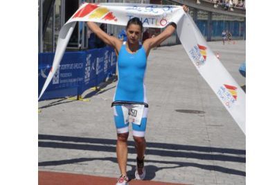 El campeonato de España de Triatlón Sprint femenino fué para Maria Pujol