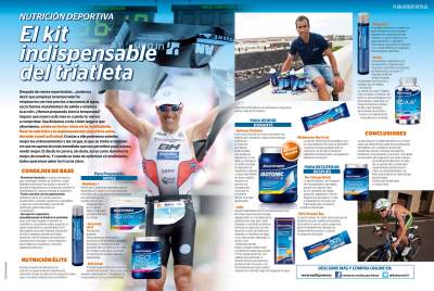 Descubre el pack del triatleta con Multipower